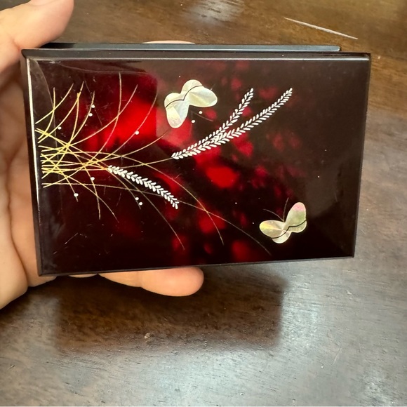 Nakatani Brothers Shokai Yamanaka Lacquerware ABS Resin Business Card Case - Picture 6 of 13